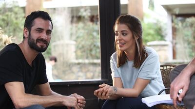 'Acı Aşk'ın tatlı kamera arkası