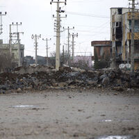 HDP'li vekilin olduğu evde arama!
