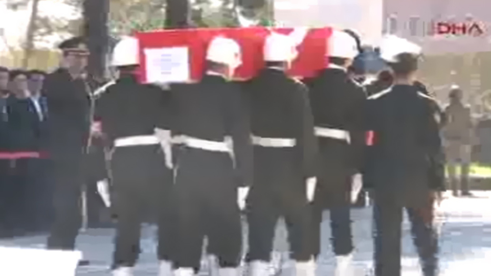 Sur şehidi son yolculuğuna uğurlandı