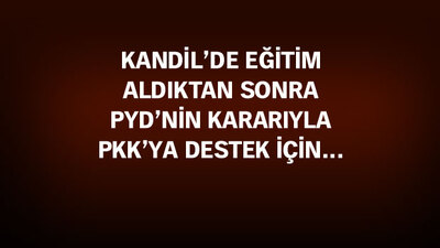 Sur'a gitmeye çalışan keskin nişancılar yakalandı!