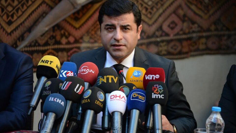 HDP Eş Genel Başkanı Demirtaş hakkında soruşturma başlatıldı