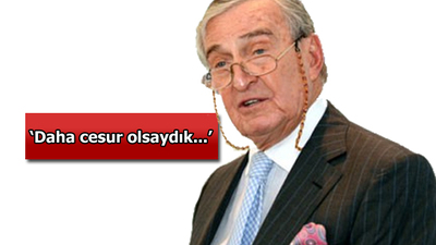 Rahmi Koç'un pişmanlığı