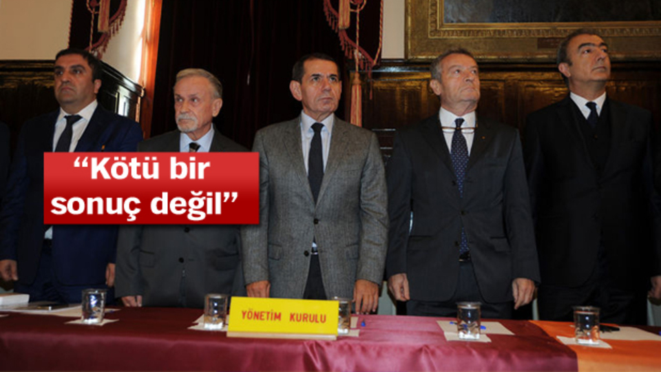 G.Saray'dan ceza için ilk açıklama