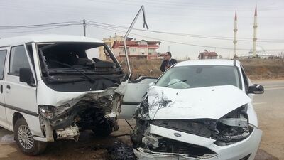 Konya'da iki ayrı kaza: 6 yaralı!