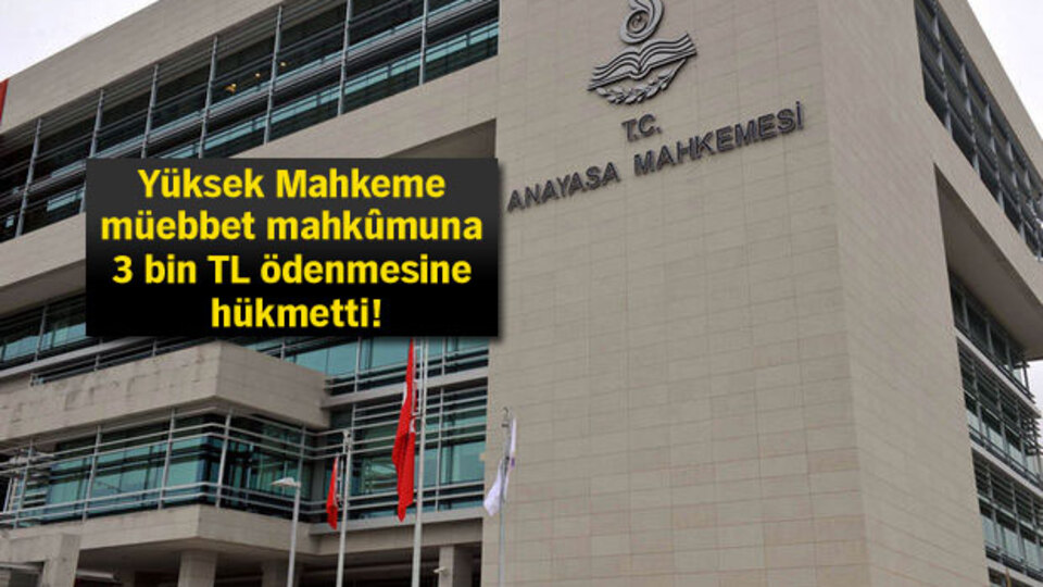 Mahkûma vegan tazminatı!