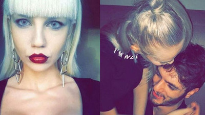 Ayşenur Balcı'dan aşk pozu