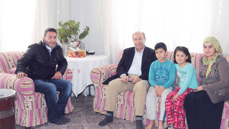 "5 çocukla mayından geçtim"