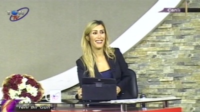 Canlı yayında sunucuya büyük sürpriz