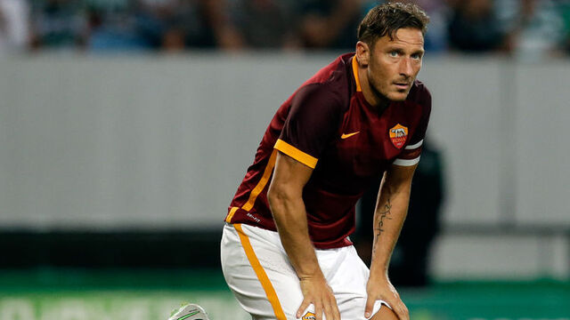 Madrid'de Totti'ye saygı!