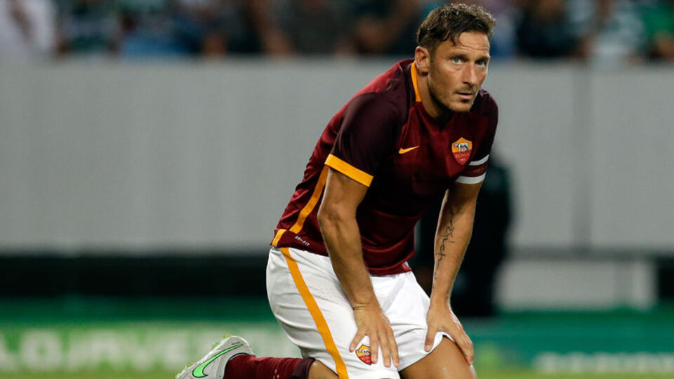 Madrid'de Totti'ye saygı!
