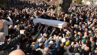 10 bin kişi uğurladı!