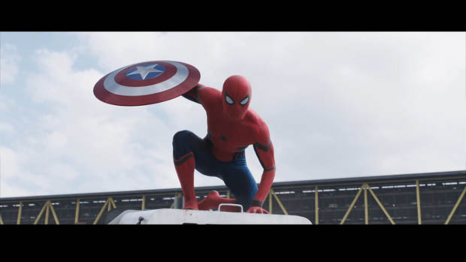 Captain America'dan spiderman'li fragman!