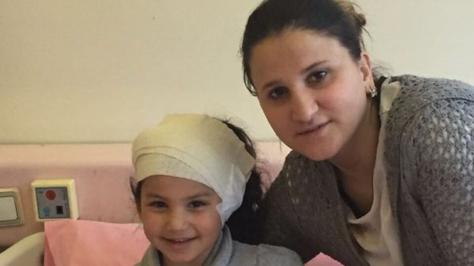 "Kızımı kucağıma aldım, sürekli koştum"