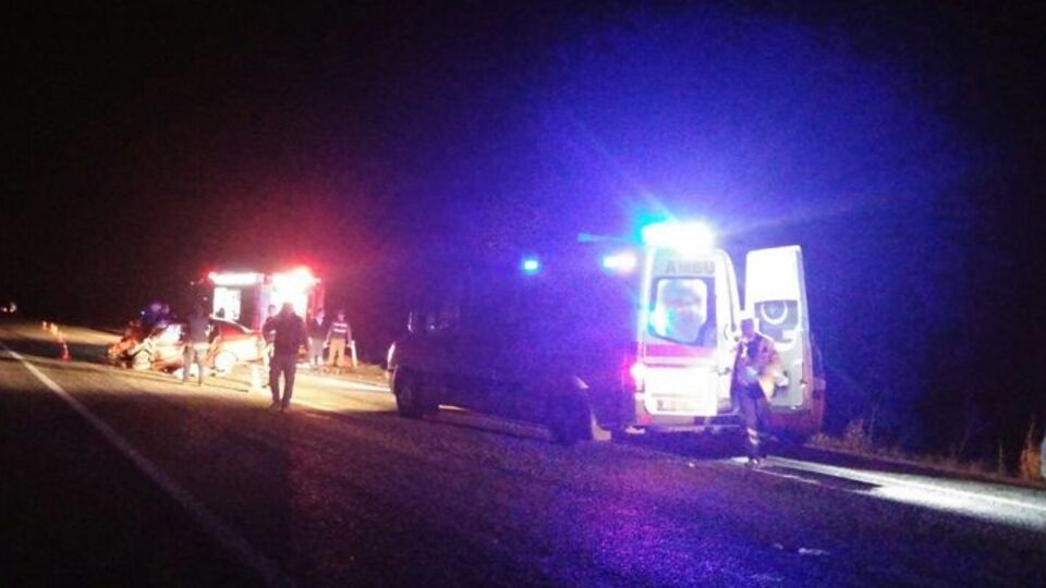 Manisa'da feci kaza!