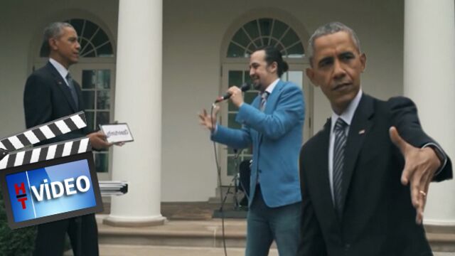 Obama'dan doğaçlama rap