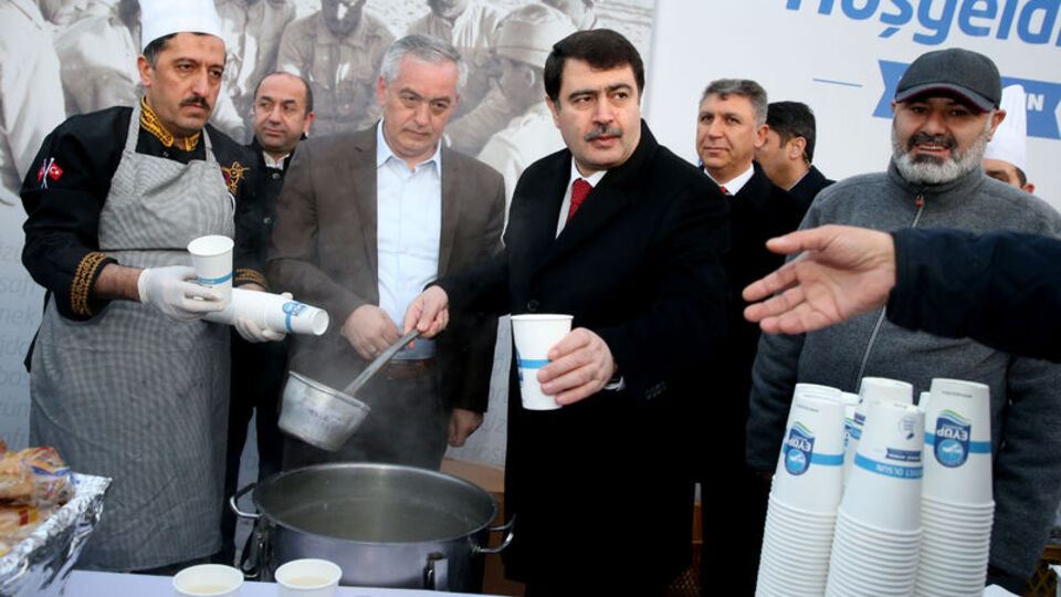 Eyüp Sultan'da Çanakkale ruhu