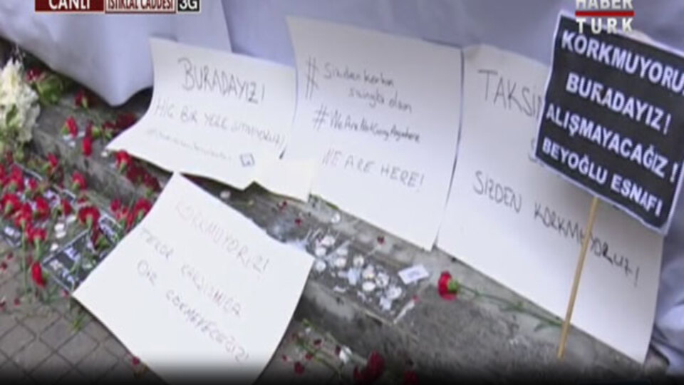 Bugün Taksim... "Korkmuyoruz"