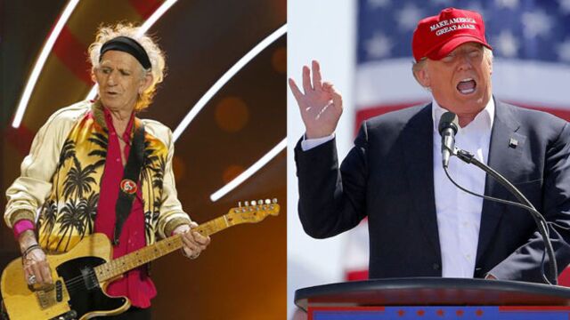 Rolling Stones'tan Donald Trump'a bıçak