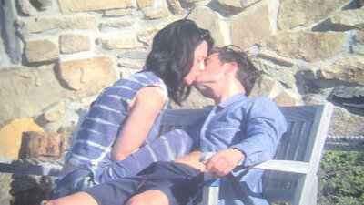 Katty Perry ve Orlando Bloom dudak dudağa