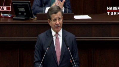 Davutoğlu sesini ilk kez bu kadar yükseltti