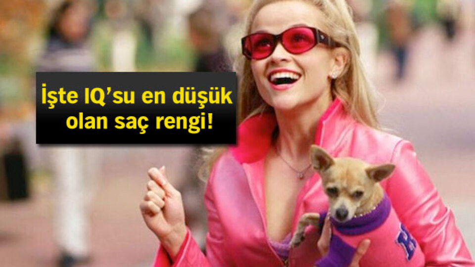 Sarışınlar aptal değilmiş!