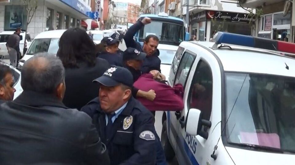 Keşan'da gerginlik! Teröristin amcasının işyeri saldırıya uğradı