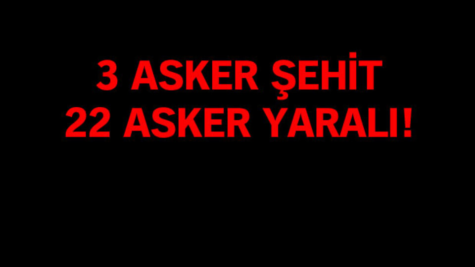 Jandarma karakoluna bombalı araçla saldırı!