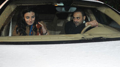 Şaş'ırtan nişan!