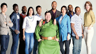 1 Japon, 1 Moğol, 1 Kübalı, 1 Senegalli...