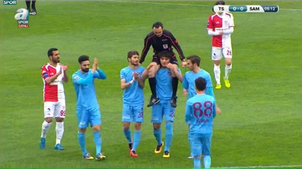 Yine Salih Dursun, yine hakem!