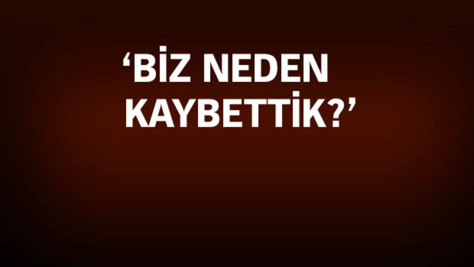 'Hani hep iyiler kazanırdı'