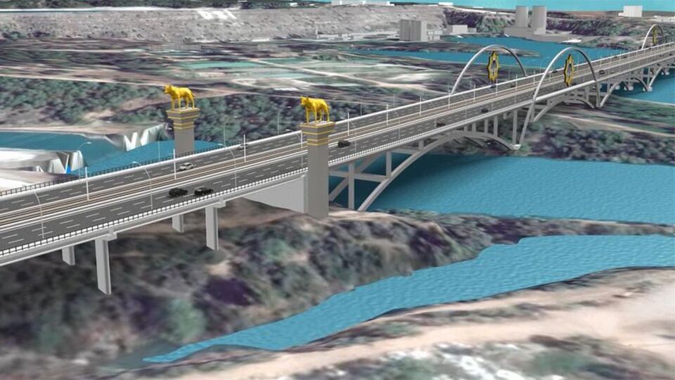 İşte Devlet Bahçeli Köprüsü