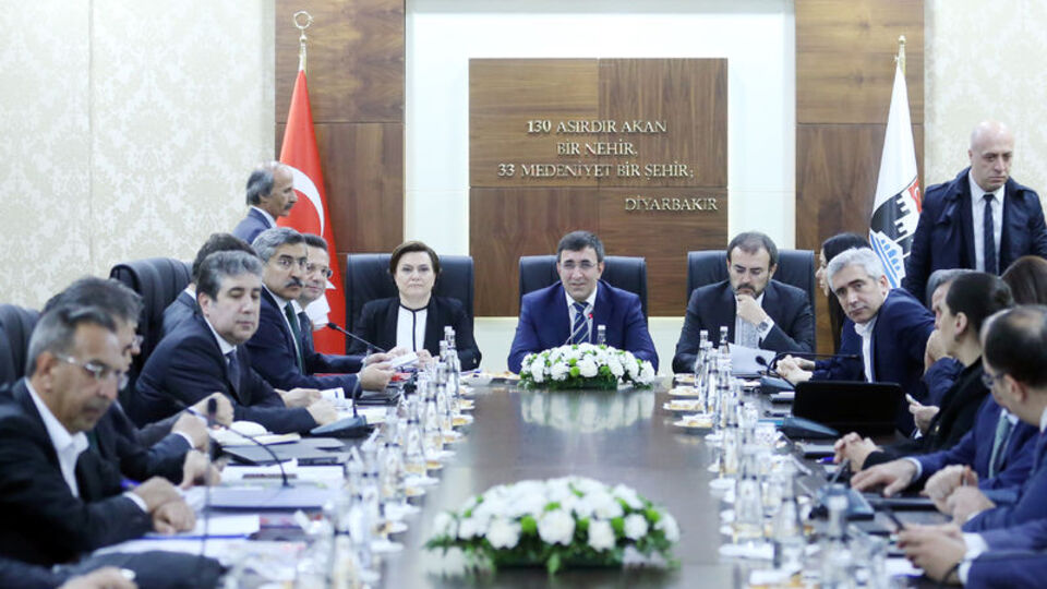 3 bakandan Diyarbakır'da ortak açıklama