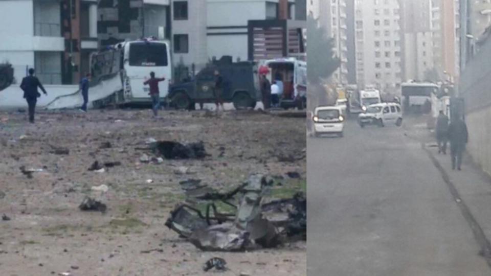Diyarbakır'da saldırı: 7 polis şehit oldu, 27 yaralı var