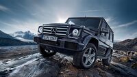 Mercedes G serisi off-road test sürüşü