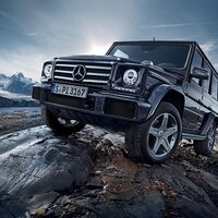 Mercedes G serisi off-road test sürüşü