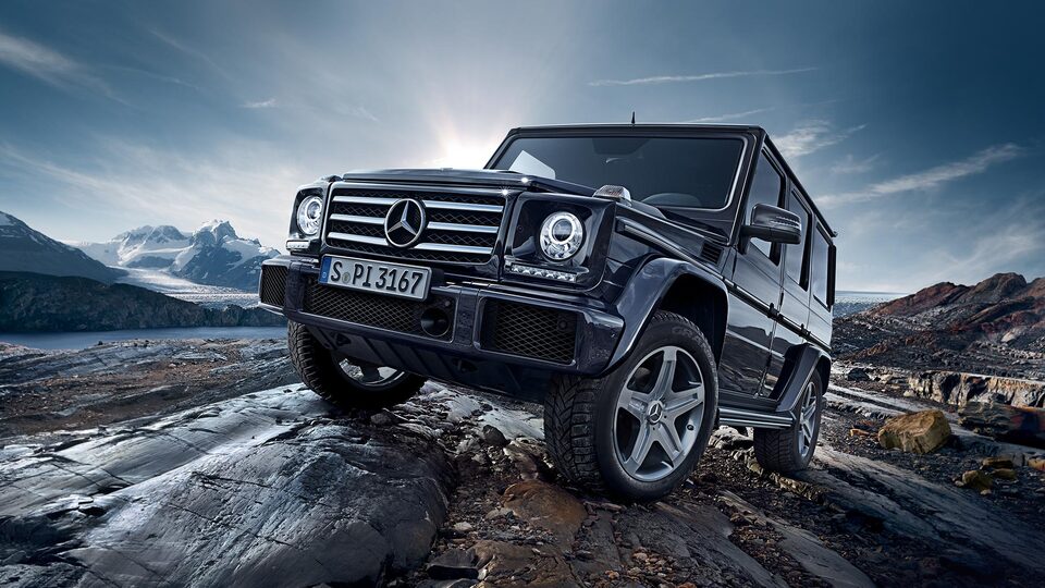 Mercedes G serisi off-road test sürüşü