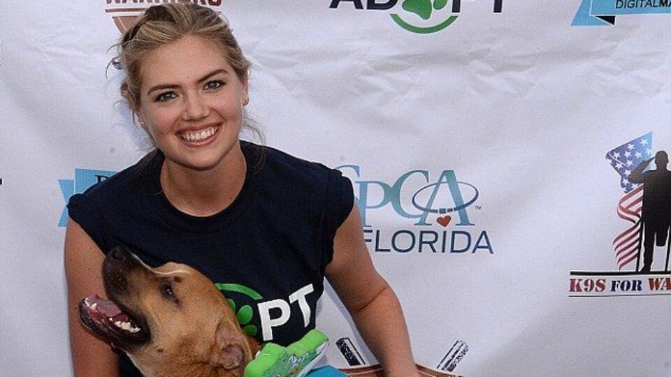 Hayvansever Kate Upton