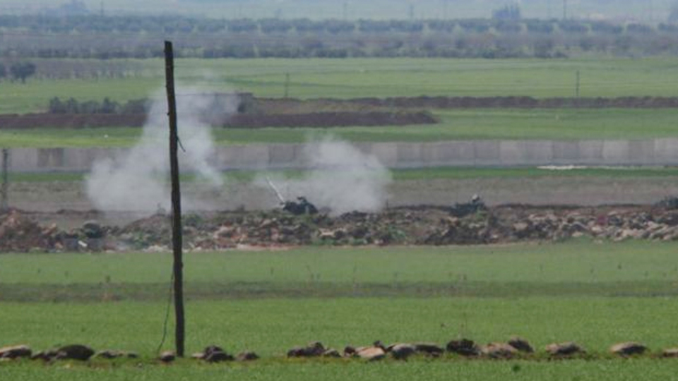 Topçular bugün de durmadı! DAEŞ hedefleri vuruldu!