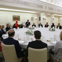 Davutoğlu, Bono ile görüştü!