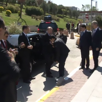 Erdoğan dünürünü ziyaret etti, damadı elini öptü