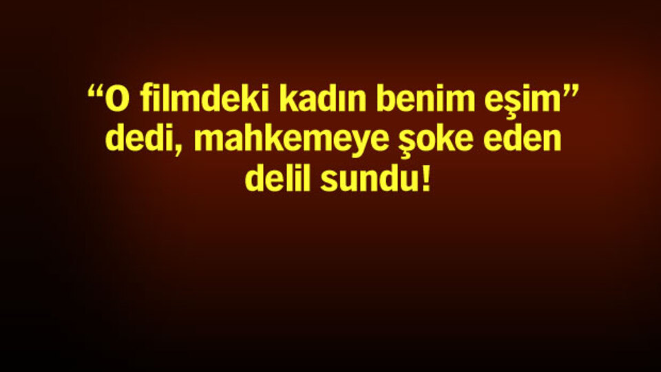 'Kırmızı nokta'lı boşanma davası!