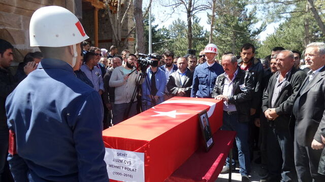 Kayseri şehidini uğurladı