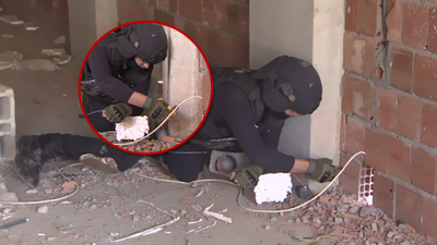 Dikkatlerinden kaçmadı! Duvarda gördü ve...