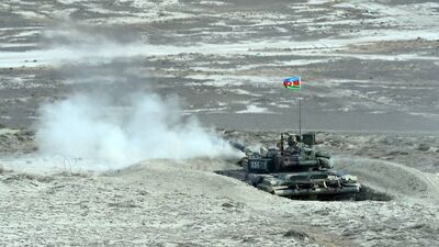 "70 Ermeni askeri öldürüldü, 5 Ermeni tankı imha edildi"