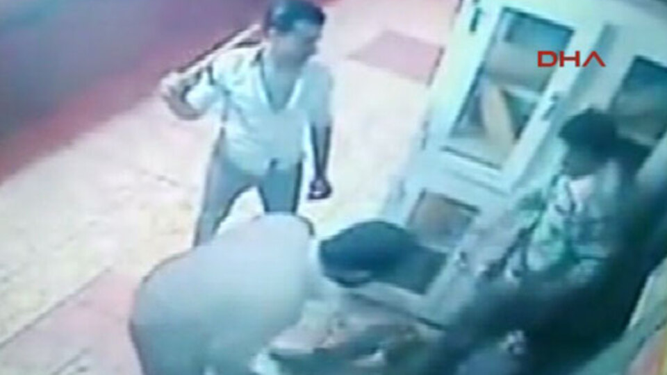 Dayakçı esnaflar gözaltına alındı