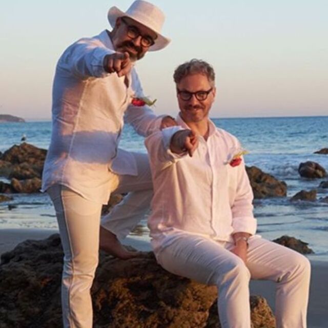 Malibu'da evlendiler!