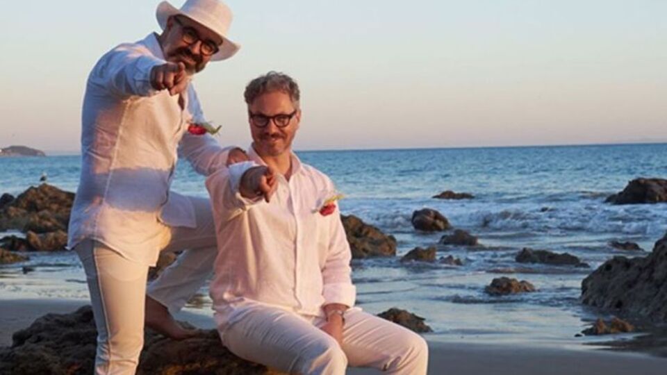 Malibu'da evlendiler!