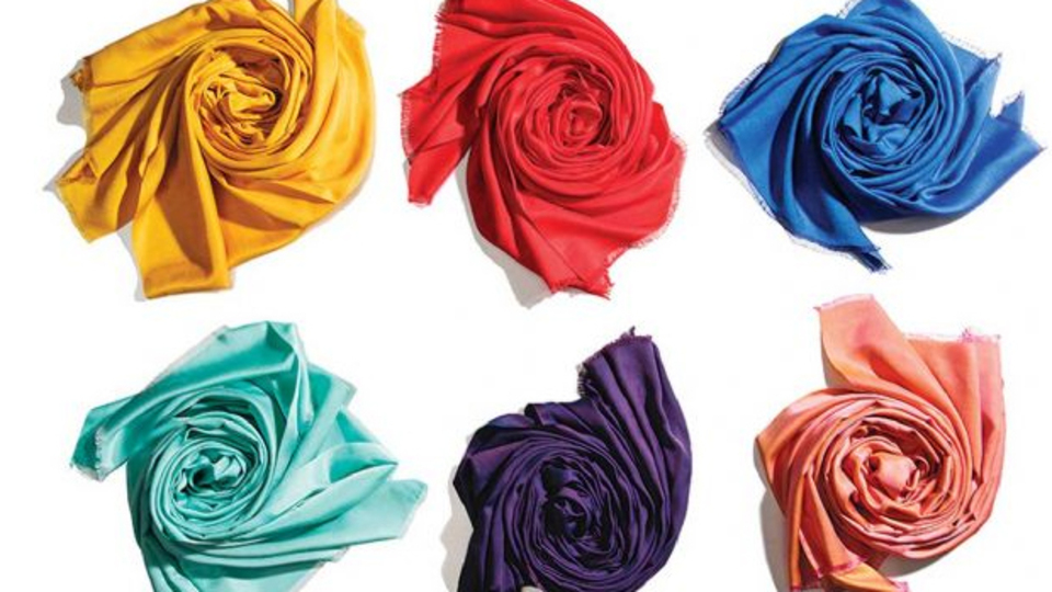 İpek şalları yanlış yıkamayın!