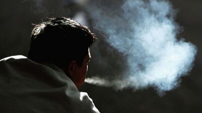 Sigarayı 'Suriye' tüttürdü